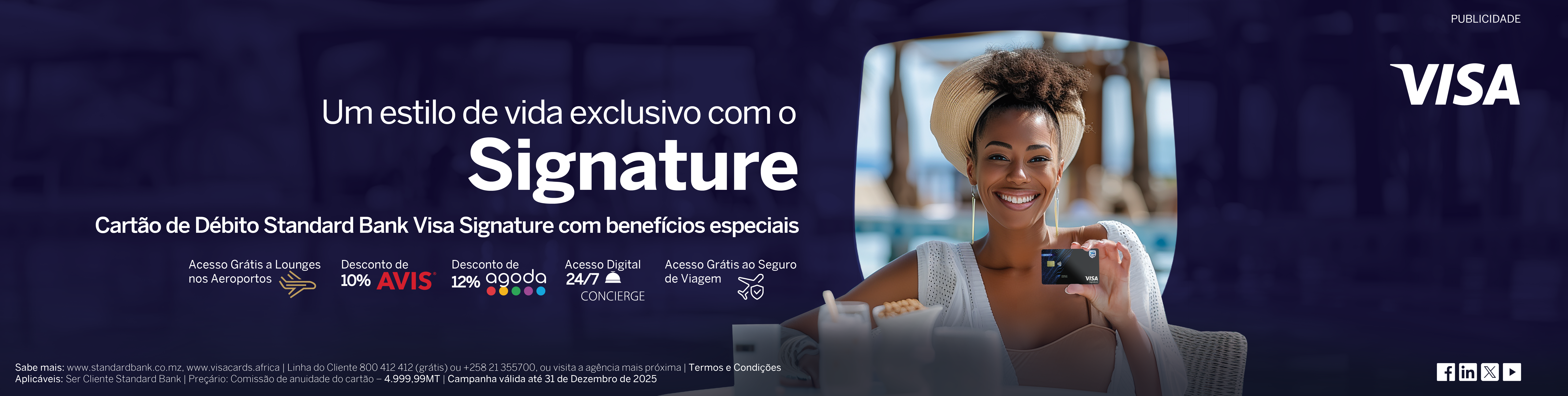 Cartão Signature Standard Bank